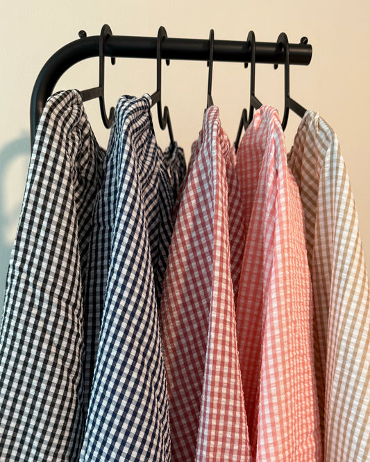 Checkered blouse