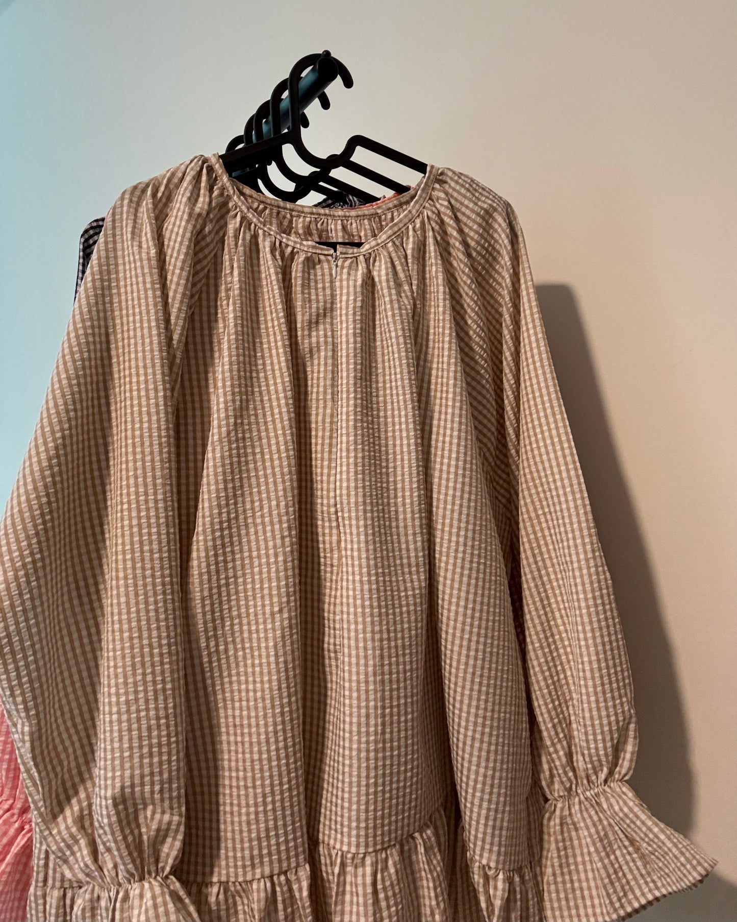 Checkered blouse