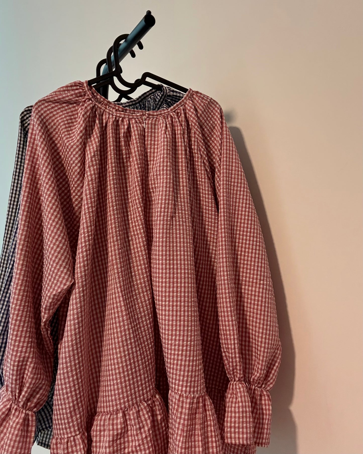Checkered blouse