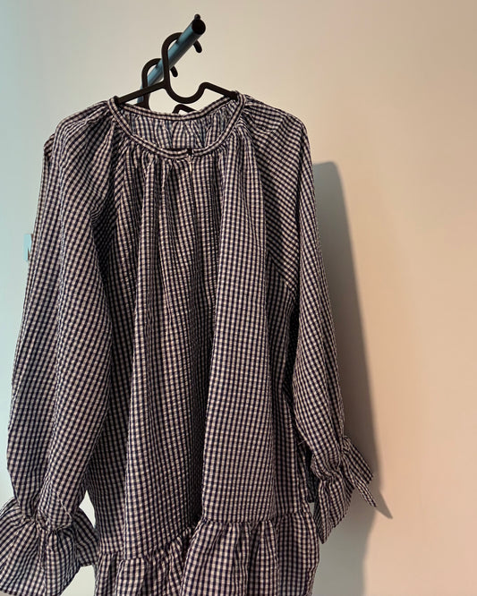 Checkered blouse